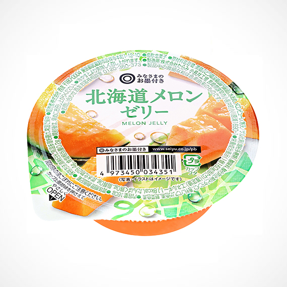 北海道メロンゼリー 160g