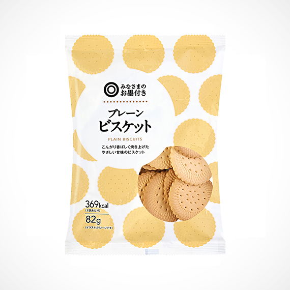 プレーンビスケット 82g