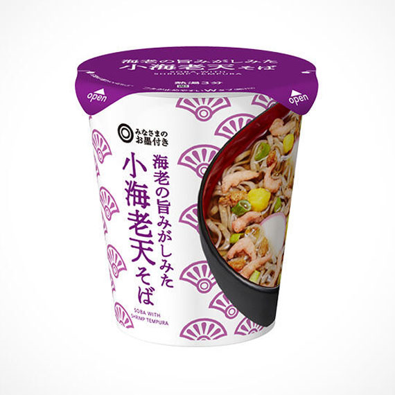 海老の旨みがしみた 小海老天そば 1食