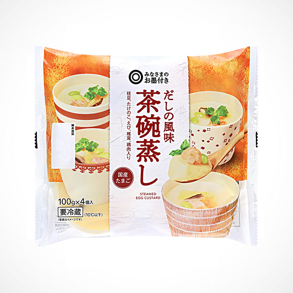 だしの風味 茶碗蒸し 100g×4個入