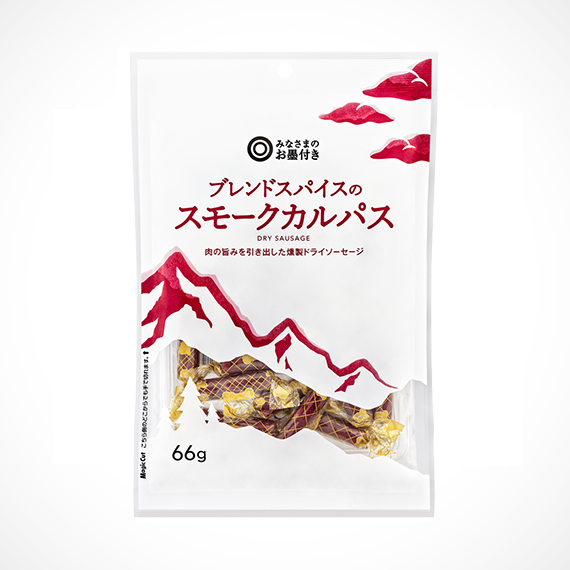 ブレンドスパイスの スモークカルパス 66g