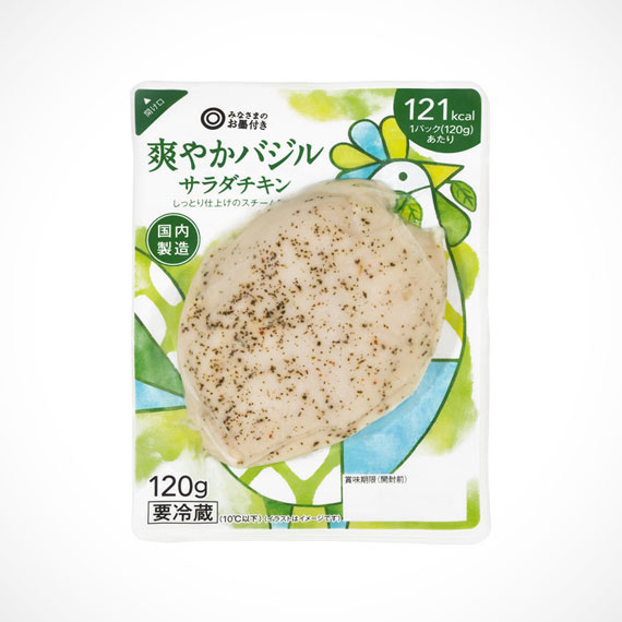 爽やかバジル サラダチキン 120g