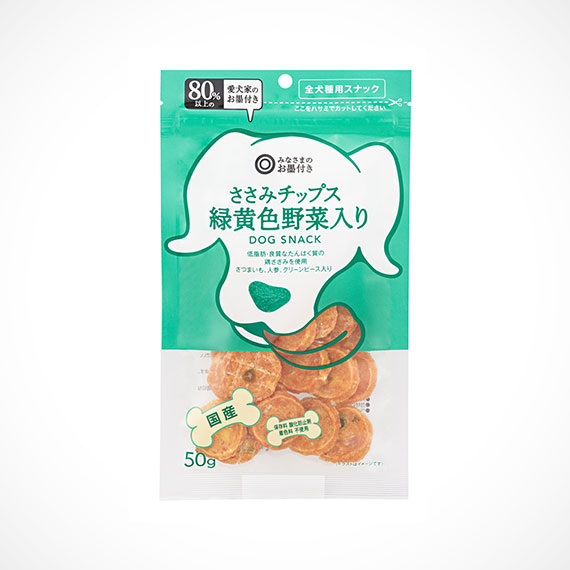 ささみチップス 緑黄色野菜入り 50g