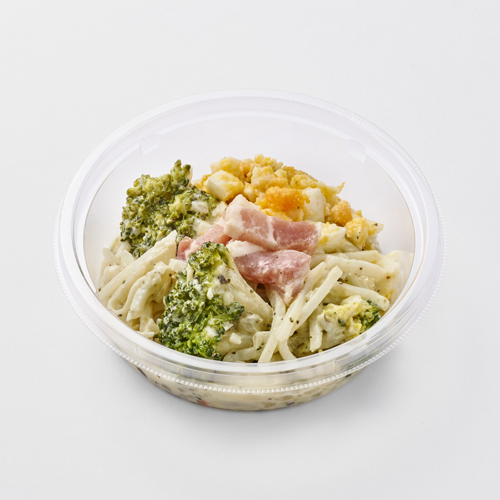 パンチェッタとバジルマヨのポテトサラダ