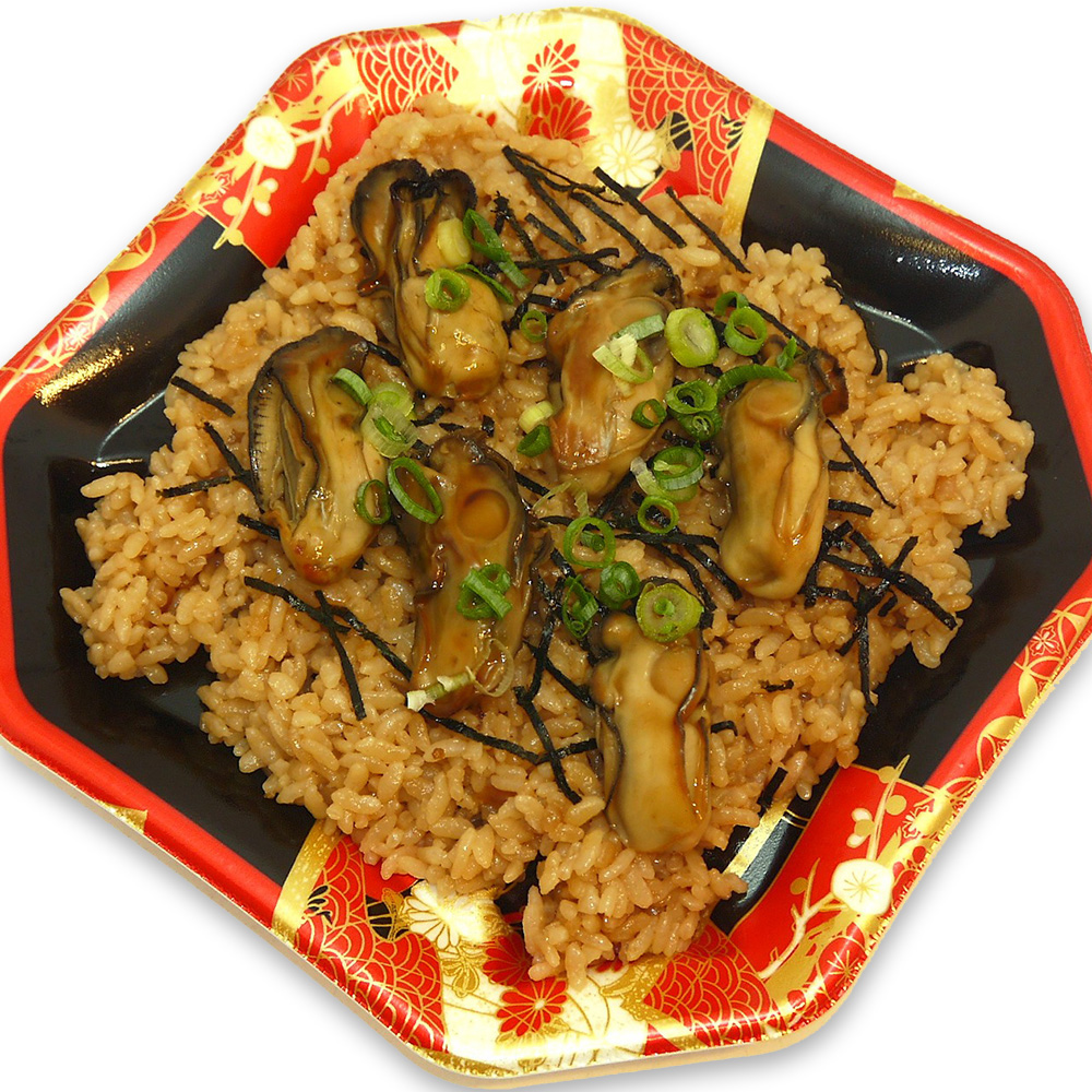 旨み味わう！カキめし