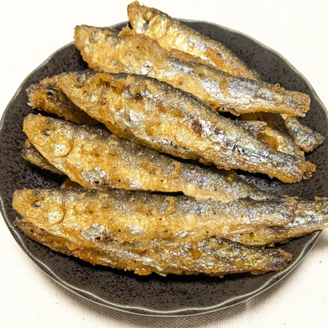 まるごと食べる!小イワシの唐揚
