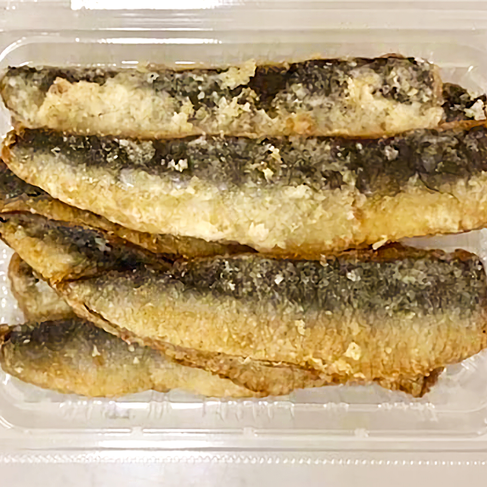 三陸産イワシの竜田揚