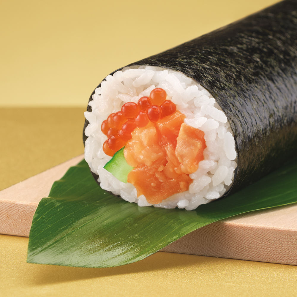 サーモン恵方巻