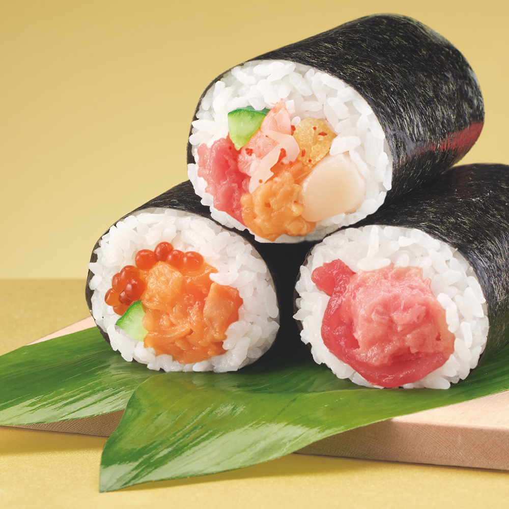 ３種の海鮮恵方巻ハーフセット