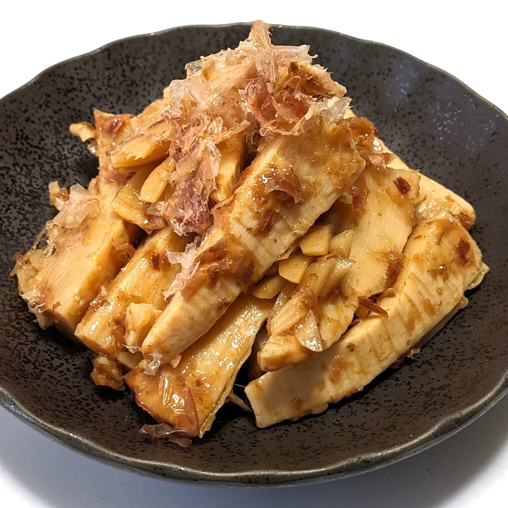 本格だし香る！穂先たけのこの土佐煮
