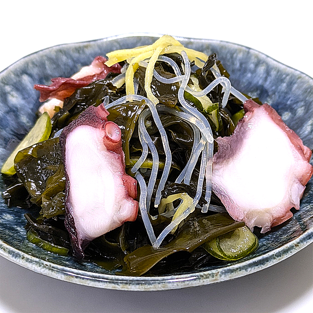 ワカメとタコの酢の物