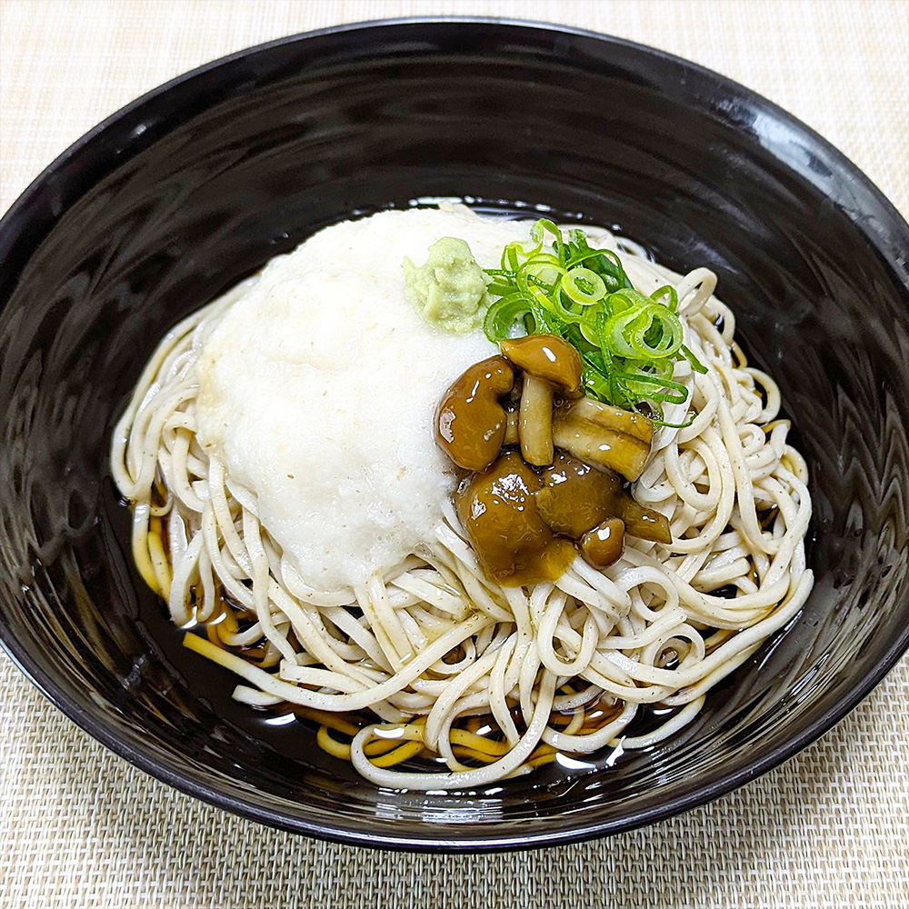 冷しとろろそば