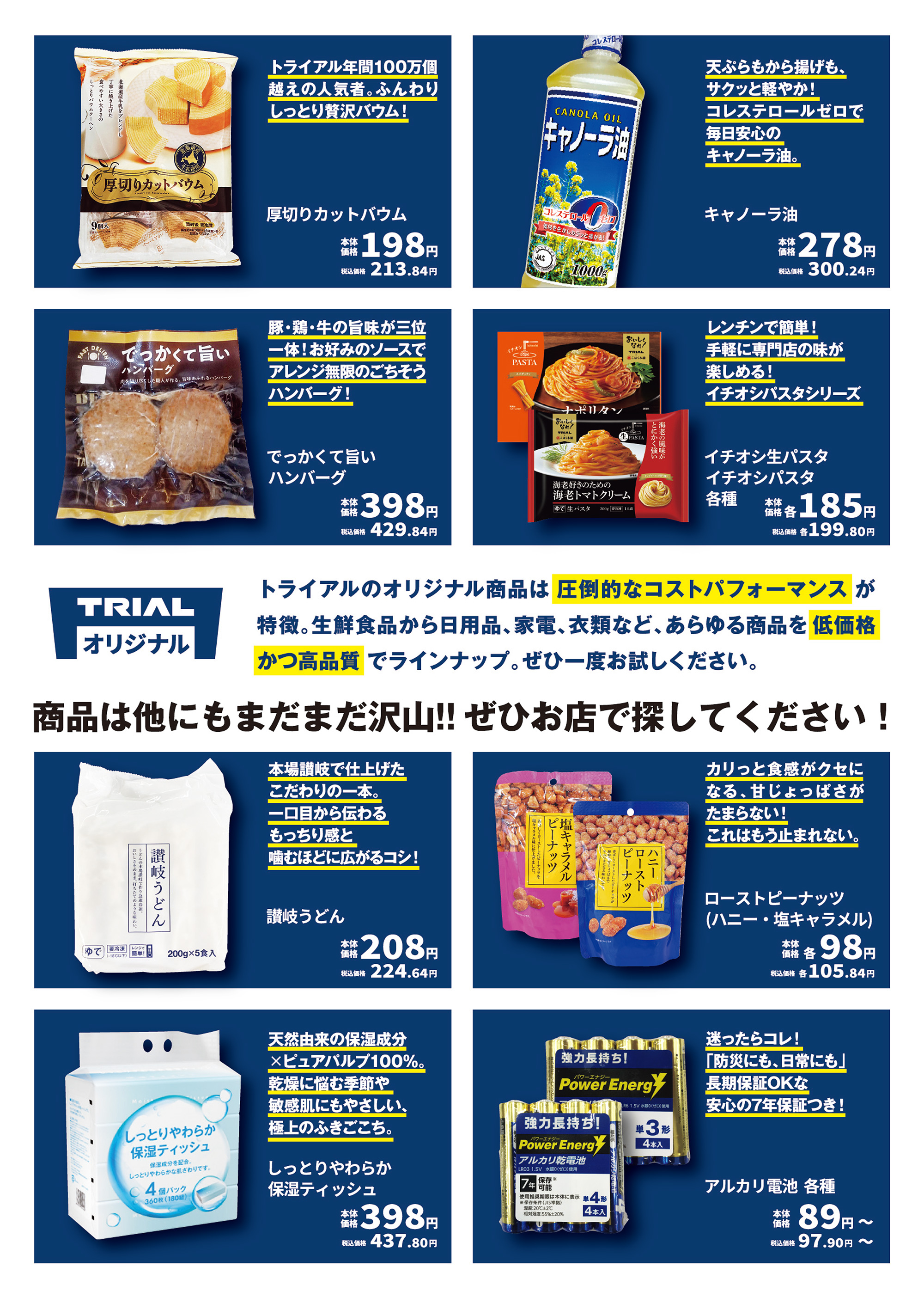 TRIALオリジナルチラシ裏