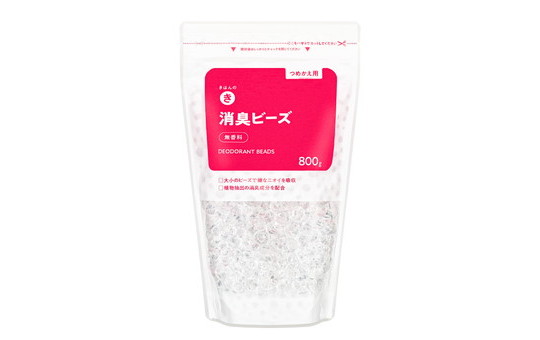 消臭ビーズ　つめかえ 800g