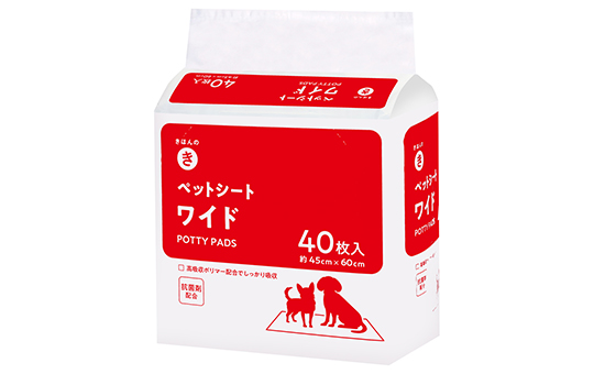 ペットシート ワイド 40枚入（約45cm×60cm）