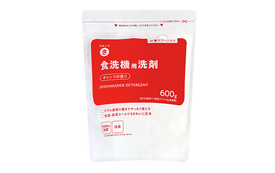 食洗機用洗剤 オレンジの香り 600g 