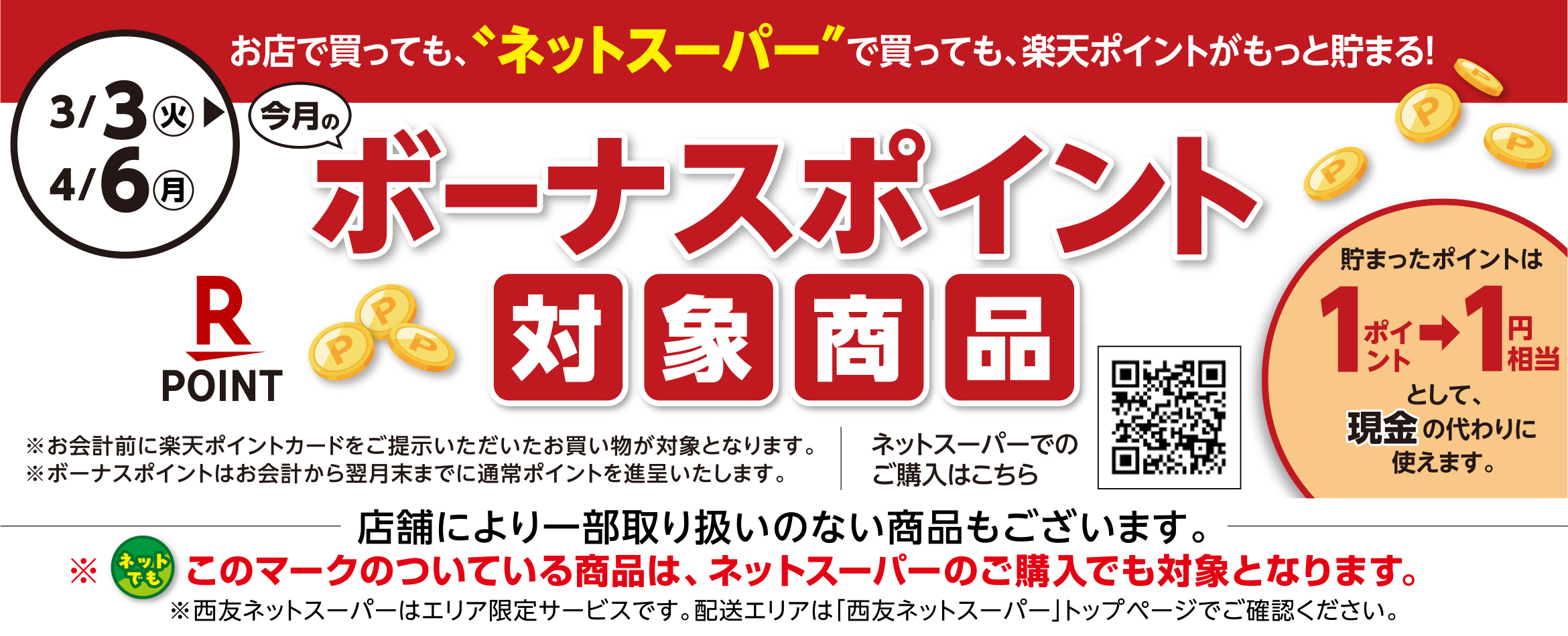 楽天ポイント ボーナスポイント バナー