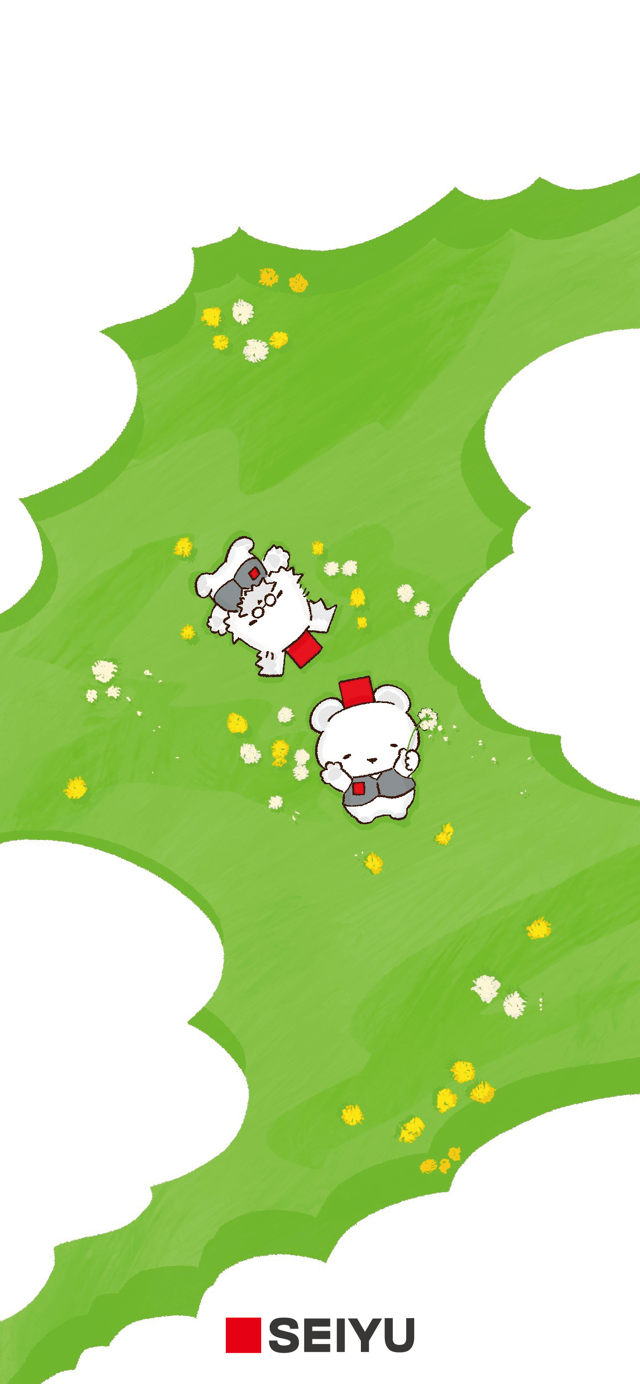 いぬとくま壁紙01