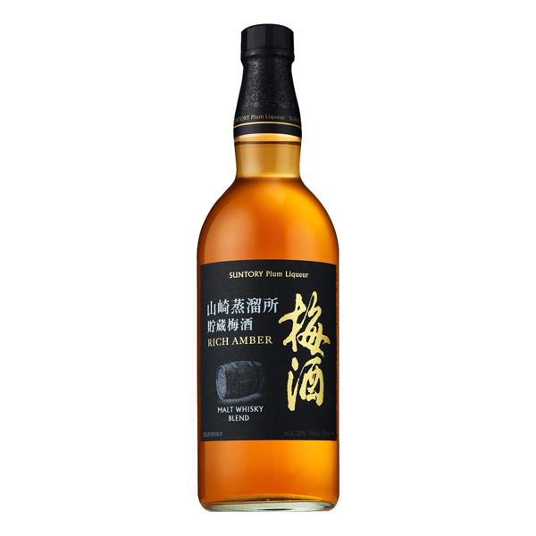 Suntory Umeshu 〈Yamazaki Distillery Aged Umeshu〉 Rich Amber 750ml Bottle