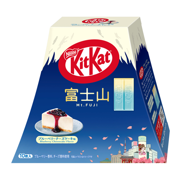 KitKat Blueberry Cheesecake Flavor Mt.FUJI Pack