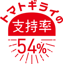 支持率54%